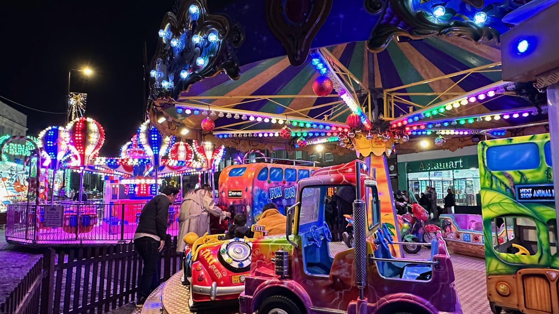 Southampton Christmas Market - Rides